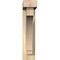 Ekena Millwork Imperial Block Rough Sawn Bracket w/ Offset Brace, Douglas Fir, 4"W x 14"D x 18"H BKT0402X14X18IMP05RDF - alternate 2